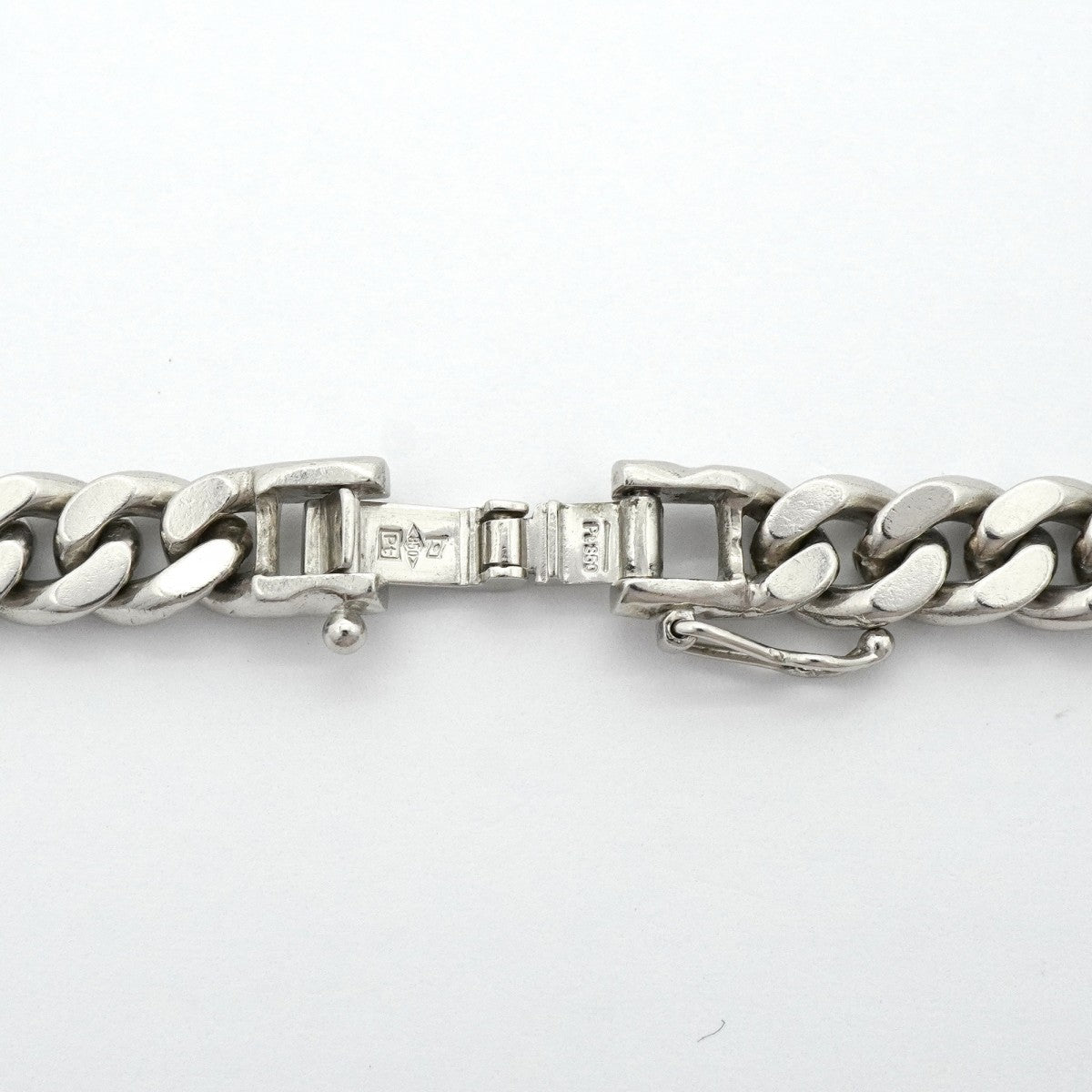 【6khg0059】喜平 ネックレス Pt850 プラチナ 2面 シングル 50.8cm 100.7g キヘイ【中古】メンズ レディース ユニセックス