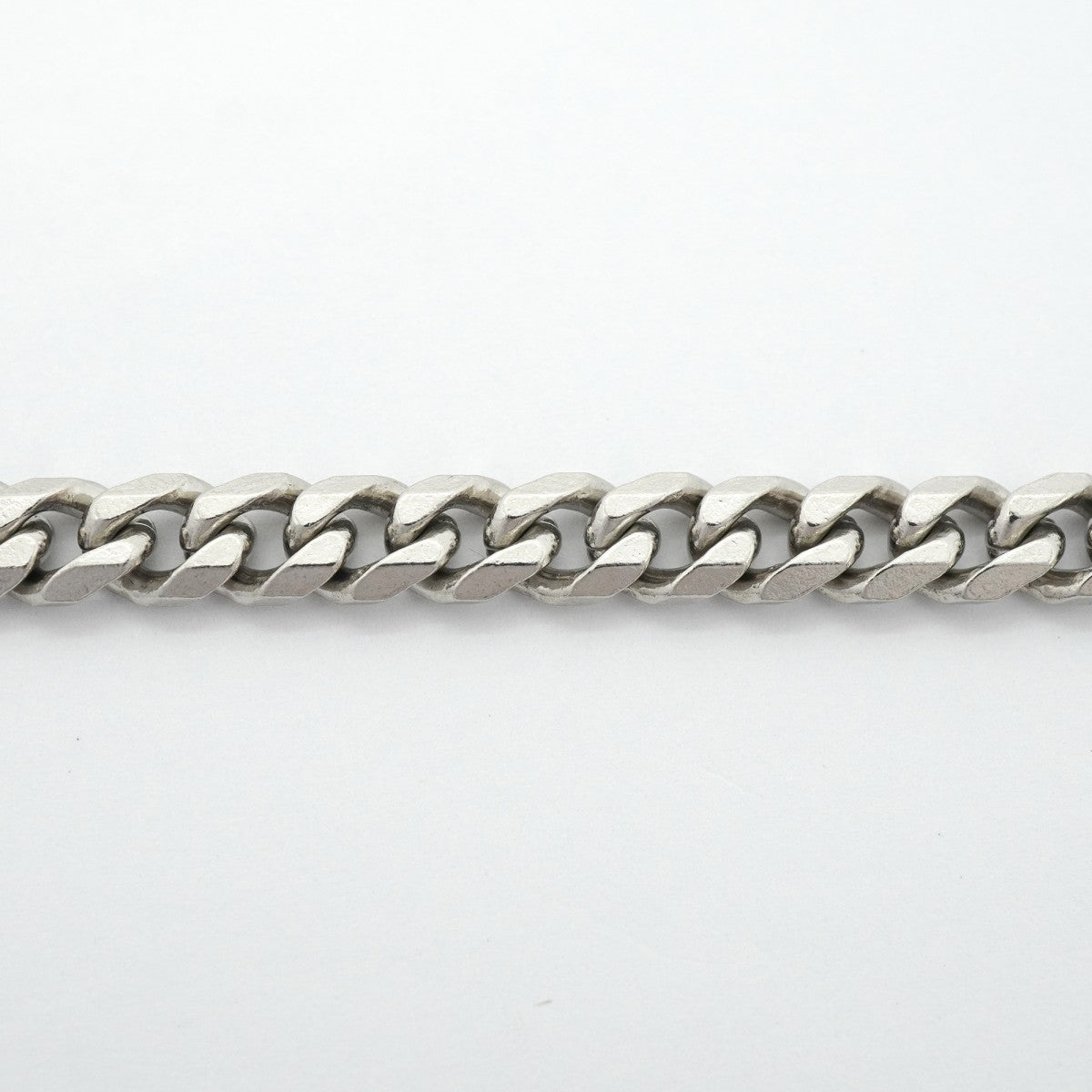 【6khg0060】喜平 ブレスレット Pt850 プラチナ 8面 シングル 19.4cm 29.8g キヘイ【中古】メンズ レディース ユニセックス