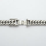 【6khg0061】喜平 ネックレス Pt850 プラチナ 6面 ダブル 50.6cm 100.3g キヘイ【中古】メンズ レディース ユニセックス
