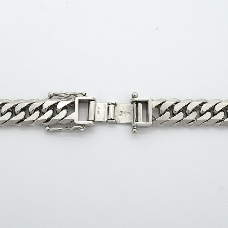 【6khg0061】喜平 ネックレス Pt850 プラチナ 6面 ダブル 50.6cm 100.3g キヘイ【中古】メンズ レディース ユニセックス