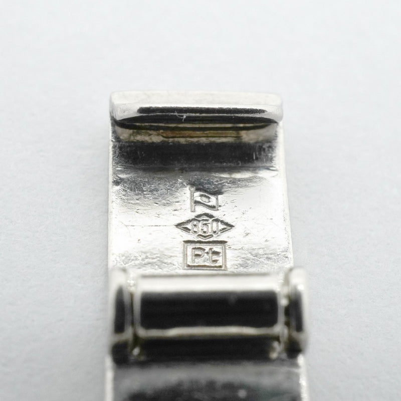 【6khg0061】喜平 ネックレス Pt850 プラチナ 6面 ダブル 50.6cm 100.3g キヘイ【中古】メンズ レディース ユニセックス