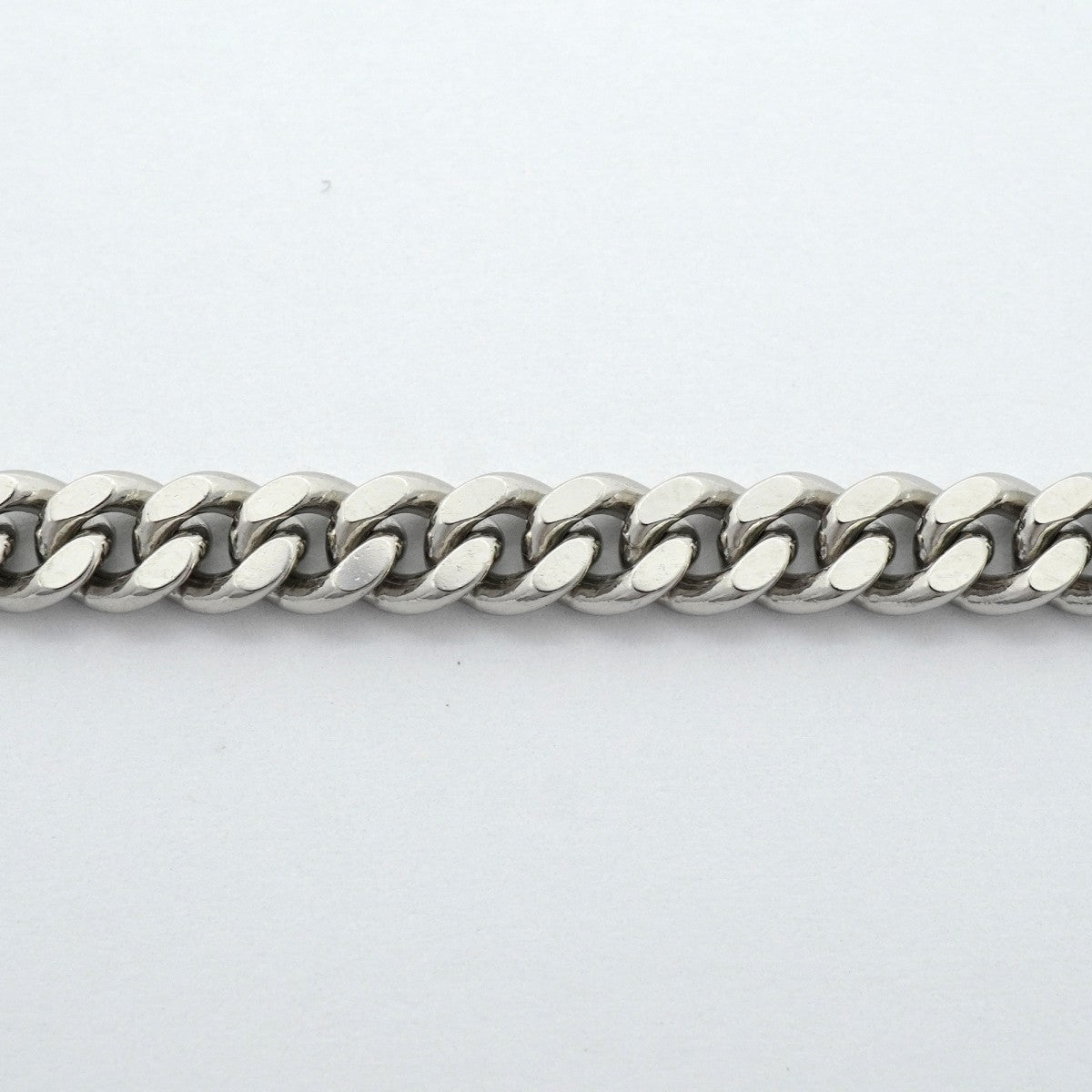 【6khg0062】喜平 ブレスレット Pt850 プラチナ 2面 シングル 18.6cm 20.2g キヘイ【中古】メンズ レディース ユニセックス