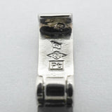 【6khg0062】喜平 ブレスレット Pt850 プラチナ 2面 シングル 18.6cm 20.2g キヘイ【中古】メンズ レディース ユニセックス