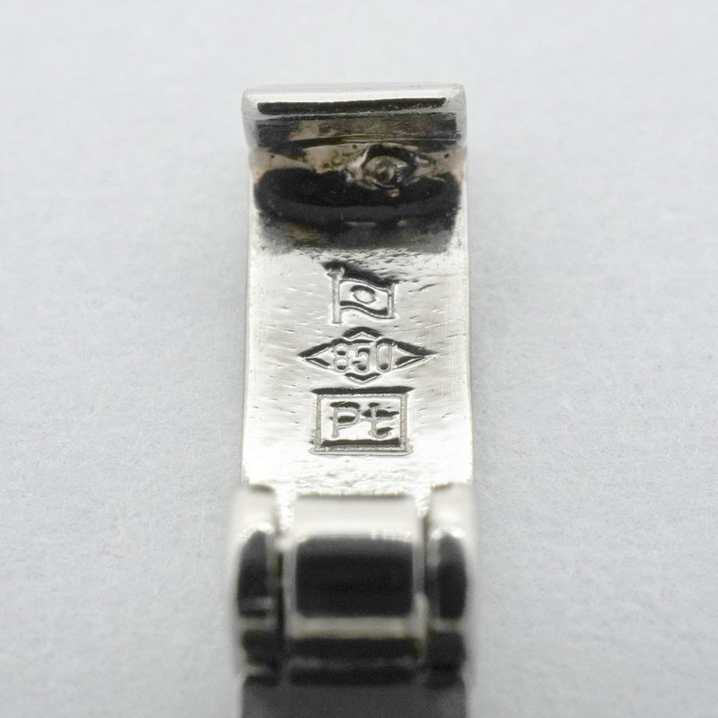 【6khg0062】喜平 ブレスレット Pt850 プラチナ 2面 シングル 18.6cm 20.2g キヘイ【中古】メンズ レディース ユニセックス