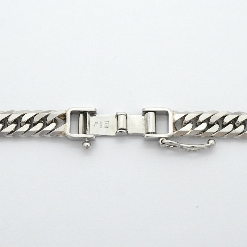 【6khg0063】喜平 ネックレス Pt850 プラチナ 6面 ダブル 50.6cm 50.4g キヘイ【中古】メンズ レディース ユニセックス
