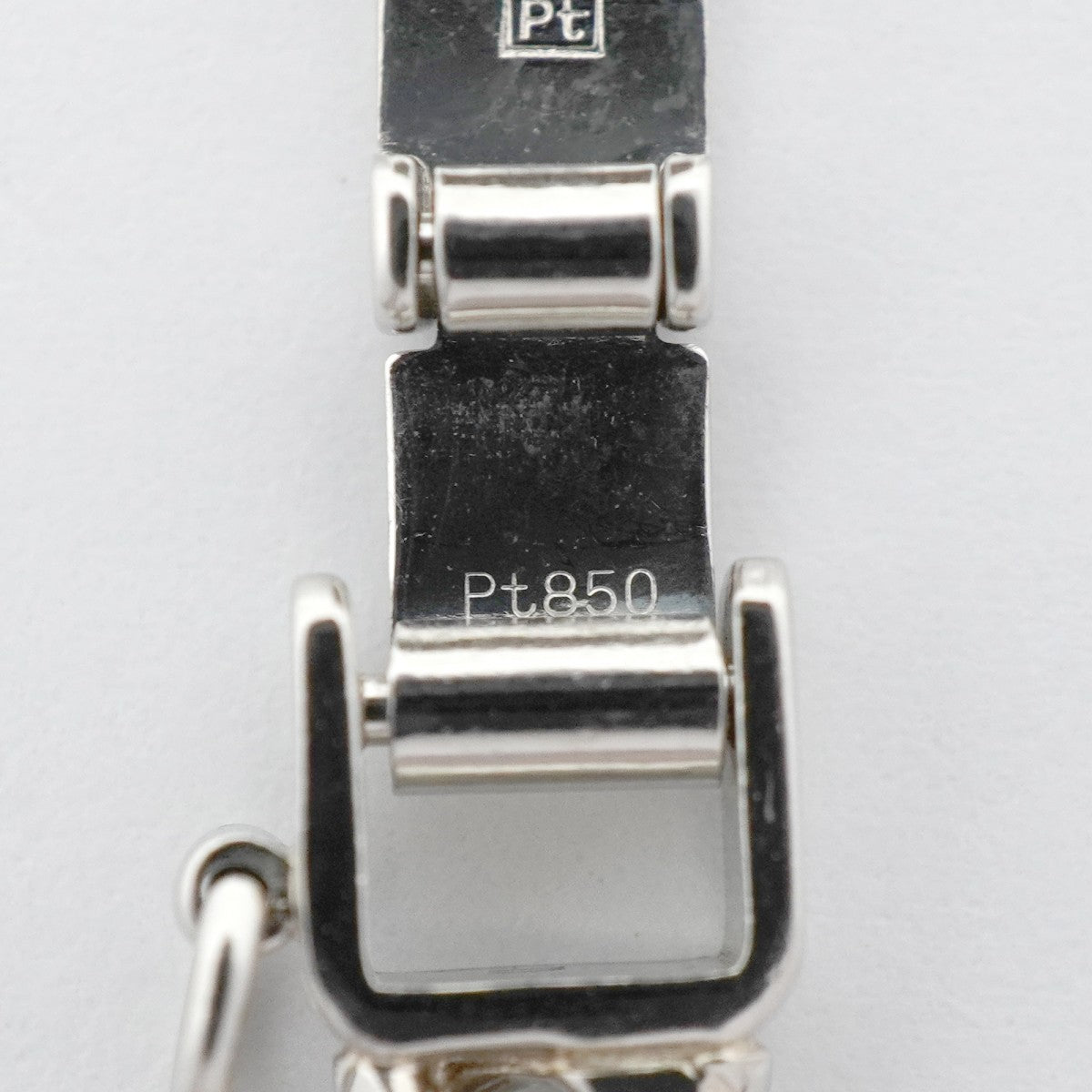 【6khg0063】喜平 ネックレス Pt850 プラチナ 6面 ダブル 50.6cm 50.4g キヘイ【中古】メンズ レディース ユニセックス