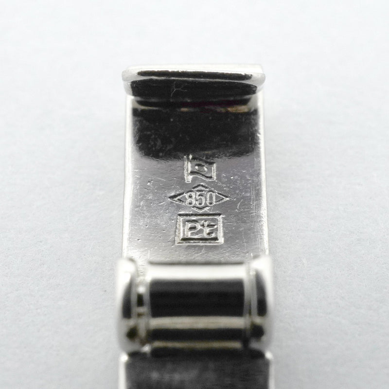 【6khg0063】喜平 ネックレス Pt850 プラチナ 6面 ダブル 50.6cm 50.4g キヘイ【中古】メンズ レディース ユニセックス
