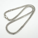 【6khg0065】喜平 ネックレス Pt850 プラチナ トリプル 12面 51.2cm 51g キヘイ【中古】メンズ レディース ユニセックス