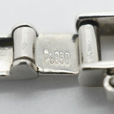 【6khg0065】喜平 ネックレス Pt850 プラチナ トリプル 12面 51.2cm 51g キヘイ【中古】メンズ レディース ユニセックス