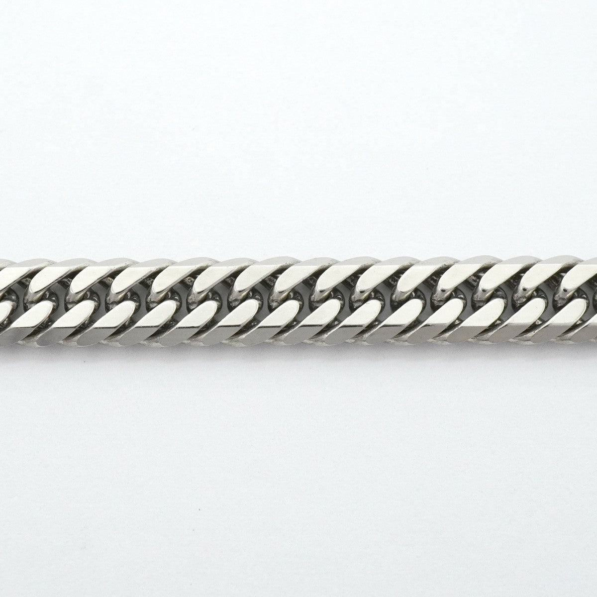 【6khg0066】喜平 ネックレス Pt850 プラチナ 6面 ダブル 50.7cm 72.1g キヘイ【中古】メンズ レディース ユニセックス