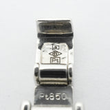 【6khg0066】喜平 ネックレス Pt850 プラチナ 6面 ダブル 50.7cm 72.1g キヘイ【中古】メンズ レディース ユニセックス