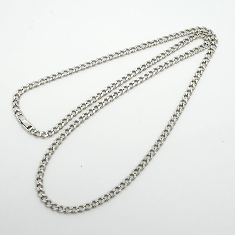 【6khg0067】喜平 ネックレス Pt850 プラチナ 2面 シングル 56.4cm 29.2g キヘイ【中古】メンズ レディース ユニセックス