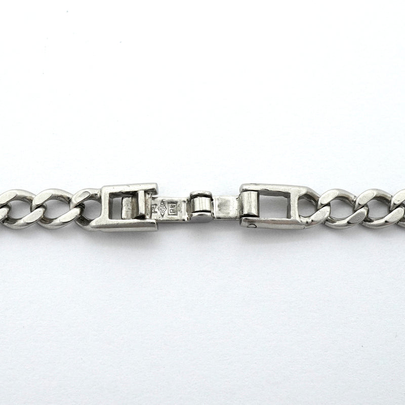 【6khg0067】喜平 ネックレス Pt850 プラチナ 2面 シングル 56.4cm 29.2g キヘイ【中古】メンズ レディース ユニセックス