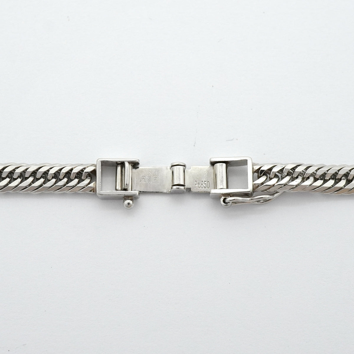 【6khg0068】喜平 ネックレス Pt850 プラチナ トリプル 12面 50.8cm 30.7g キヘイ【中古】メンズ レディース ユニセックス