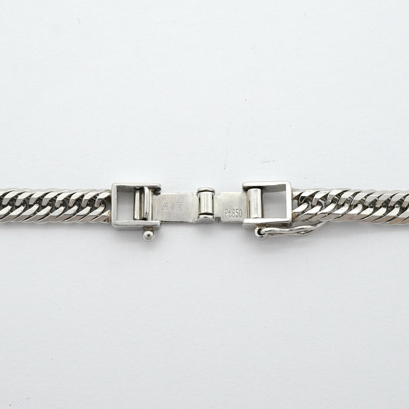【6khg0068】喜平 ネックレス Pt850 プラチナ トリプル 12面 50.8cm 30.7g キヘイ【中古】メンズ レディース ユニセックス