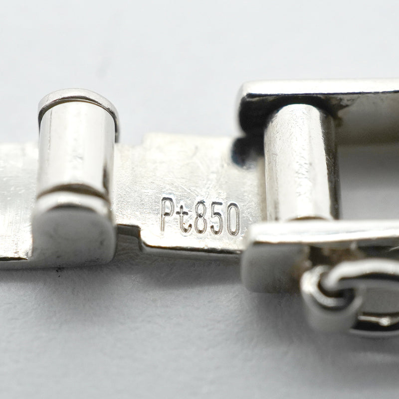 【6khg0068】喜平 ネックレス Pt850 プラチナ トリプル 12面 50.8cm 30.7g キヘイ【中古】メンズ レディース ユニセックス