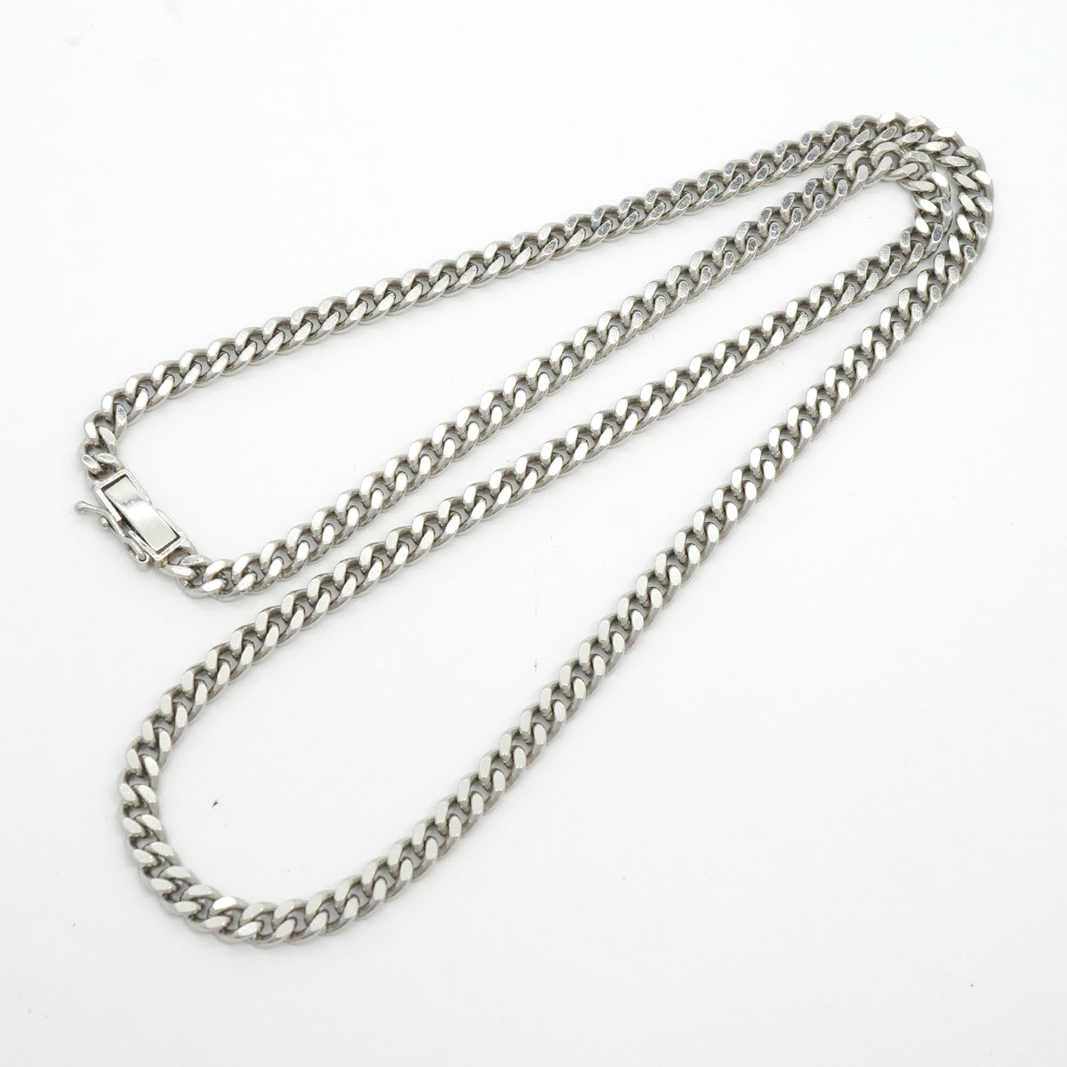 【6khg0070】喜平 ネックレス Pt850 プラチナ 2面 シングル 50.4cm 50.1g キヘイ【中古】メンズ レディース ユニセックス