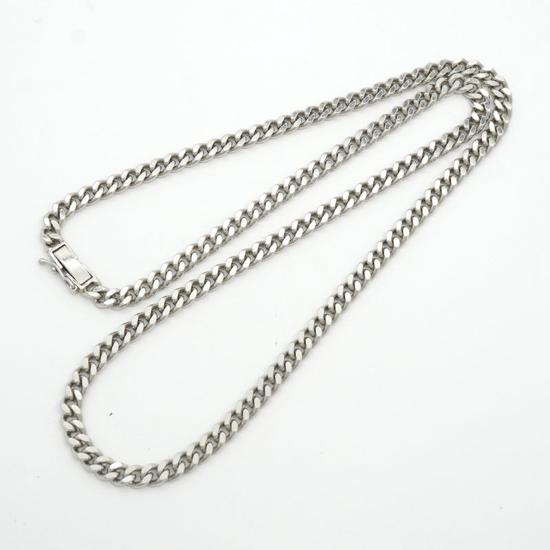 【6khg0070】喜平 ネックレス Pt850 プラチナ 2面 シングル 50.4cm 50.1g キヘイ【中古】メンズ レディース ユニセックス