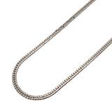 【6khg0072】喜平 ネックレス Pt850 プラチナ 6面 ダブル 51cm 30.3g キヘイ【中古】メンズ レディース ユニセックス