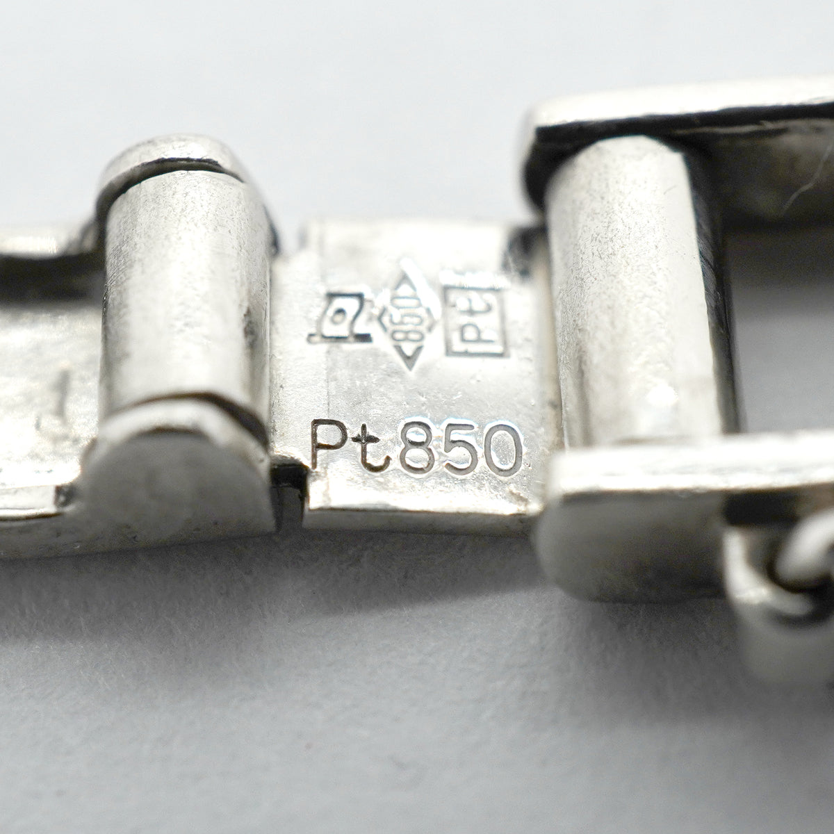 【6khg0074】喜平 ネックレス Pt850 プラチナ 6面 ダブル 61.6cm 100.3g キヘイ【中古】メンズ レディース ユニセックス