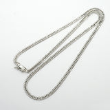 【6khg0076】喜平 ネックレス Pt850 プラチナ 6面 ダブル 51.1cm 20.2g キヘイ【中古】メンズ レディース ユニセックス