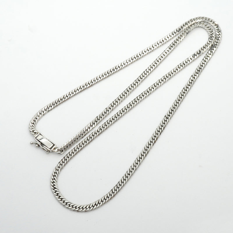 【6khg0076】喜平 ネックレス Pt850 プラチナ 6面 ダブル 51.1cm 20.2g キヘイ【中古】メンズ レディース ユニセックス