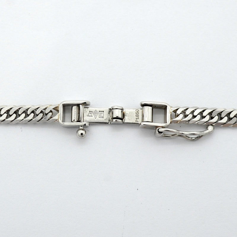 【6khg0076】喜平 ネックレス Pt850 プラチナ 6面 ダブル 51.1cm 20.2g キヘイ【中古】メンズ レディース ユニセックス