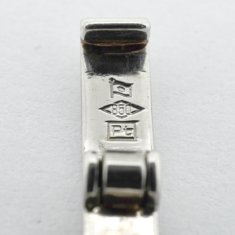 【6khg0076】喜平 ネックレス Pt850 プラチナ 6面 ダブル 51.1cm 20.2g キヘイ【中古】メンズ レディース ユニセックス