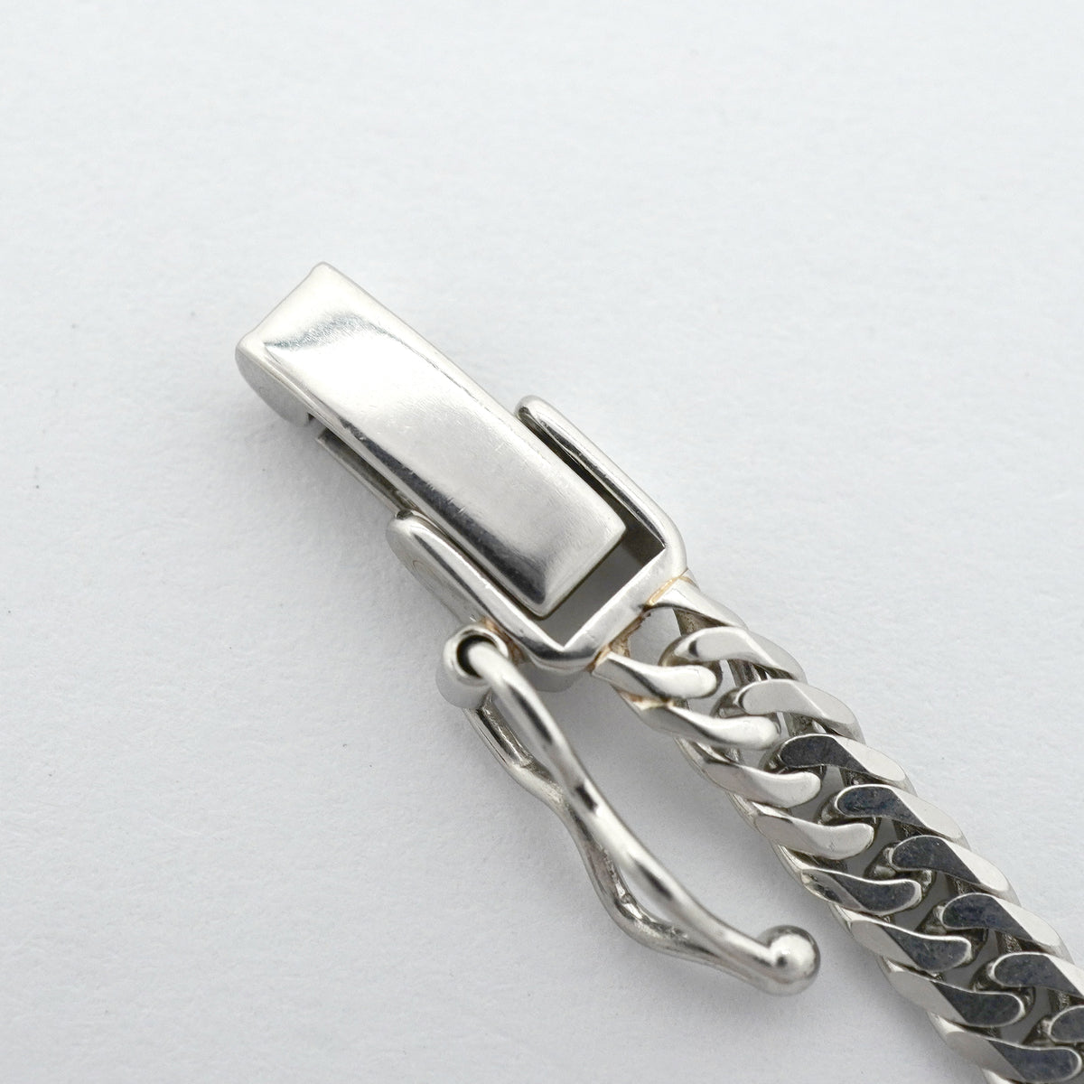 【6khg0076】喜平 ネックレス Pt850 プラチナ 6面 ダブル 51.1cm 20.2g キヘイ【中古】メンズ レディース ユニセックス