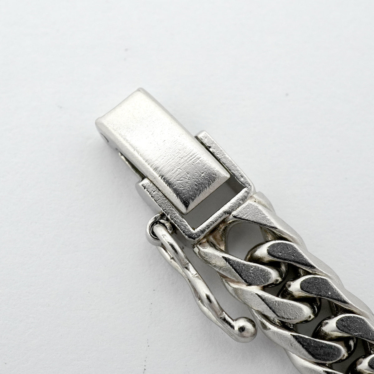 【6khg0077】喜平 ネックレス Pt850 プラチナ 6面 ダブル 60.7cm 100.1g キヘイ【中古】メンズ レディース ユニセックス