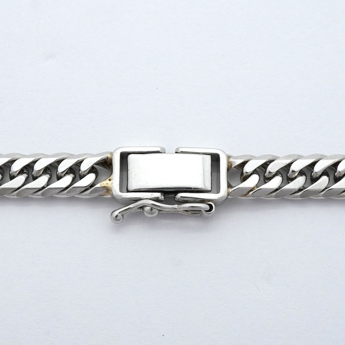 【6khh0001】喜平 ネックレス Pt850 プラチナ 6面 ダブル 51.3cm 50.2g キヘイ【中古】メンズ レディース ユニセックス