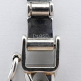 【6khh0001】喜平 ネックレス Pt850 プラチナ 6面 ダブル 51.3cm 50.2g キヘイ【中古】メンズ レディース ユニセックス