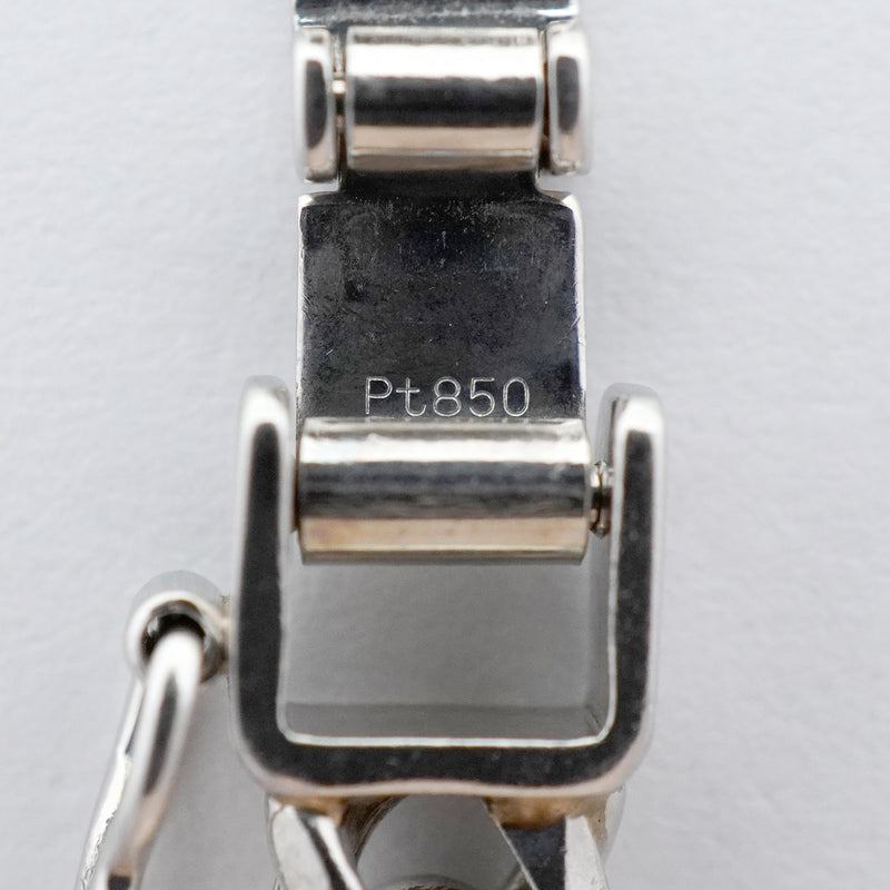 【6khh0001】喜平 ネックレス Pt850 プラチナ 6面 ダブル 51.3cm 50.2g キヘイ【中古】メンズ レディース ユニセックス