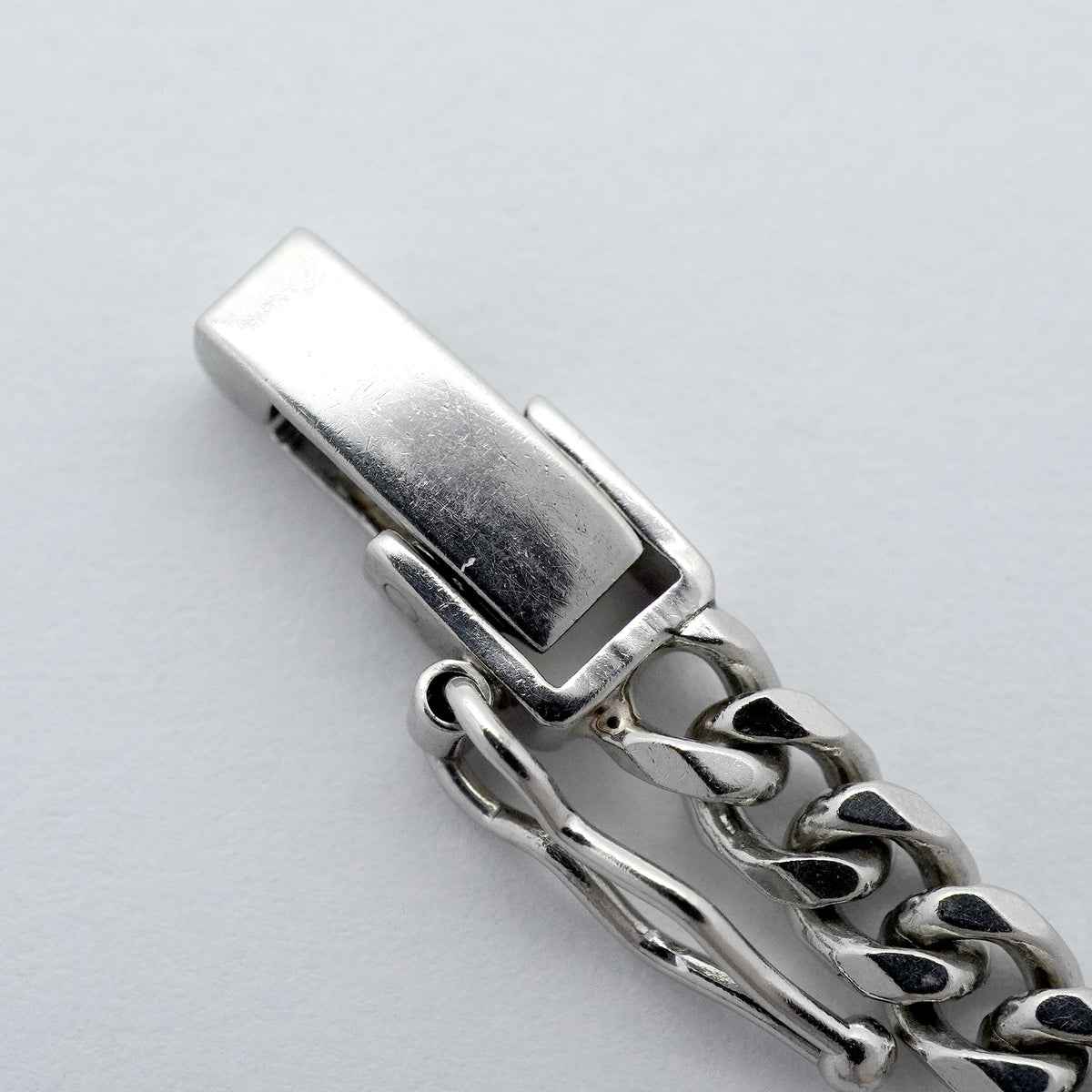 【6khh0002】喜平 ネックレス Pt850 プラチナ 8面 シングル 51.8cm 30.2g キヘイ【中古】メンズ レディース ユニセックス