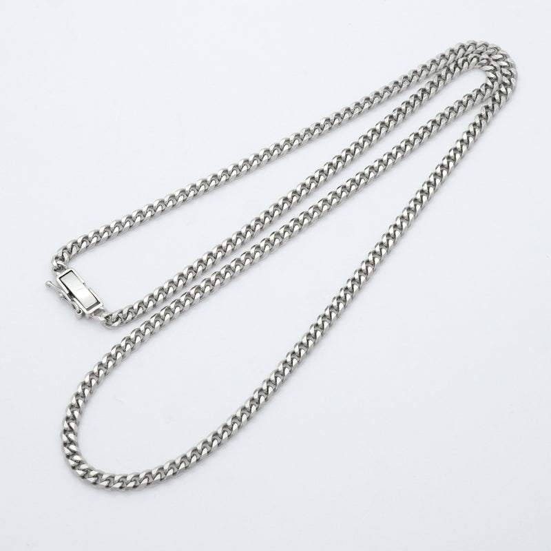 【6khh0002】喜平 ネックレス Pt850 プラチナ 8面 シングル 51.8cm 30.2g キヘイ【中古】メンズ レディース ユニセックス