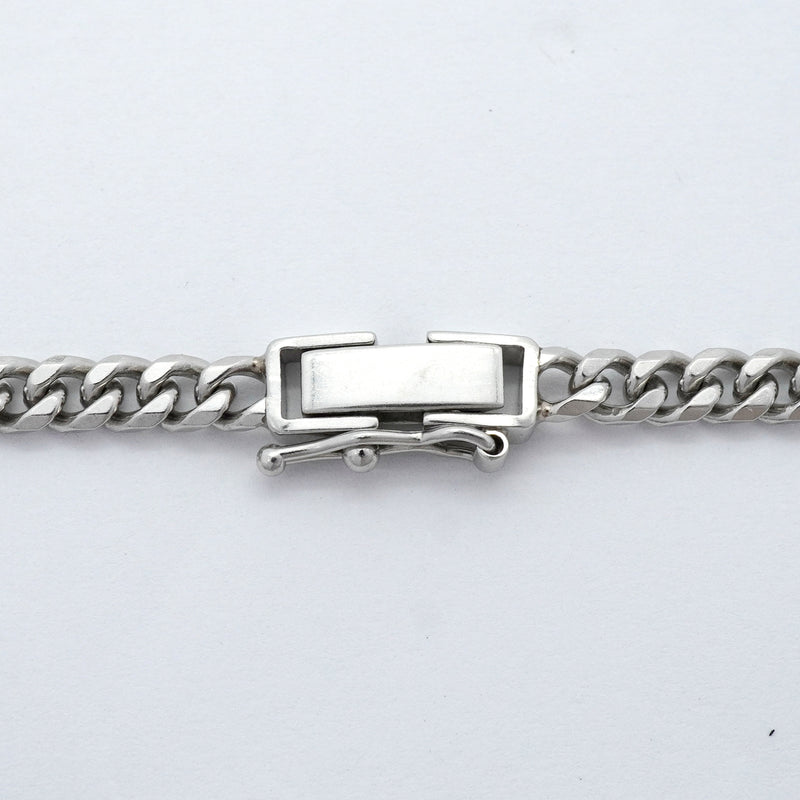 【6khh0002】喜平 ネックレス Pt850 プラチナ 8面 シングル 51.8cm 30.2g キヘイ【中古】メンズ レディース ユニセックス
