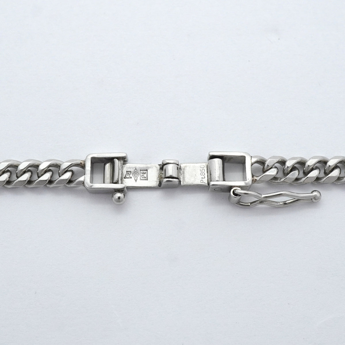 【6khh0002】喜平 ネックレス Pt850 プラチナ 8面 シングル 51.8cm 30.2g キヘイ【中古】メンズ レディース ユニセックス