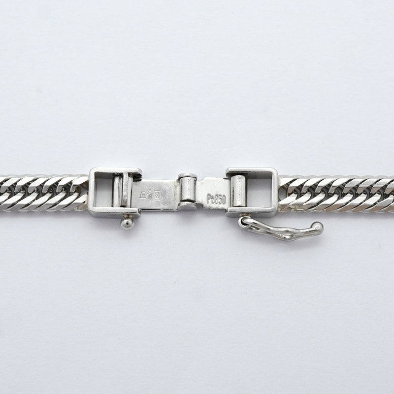 【6khh0003】喜平 ネックレス Pt850 プラチナ トリプル 12面 50.8cm 30.4g キヘイ【中古】メンズ レディース ユニセックス