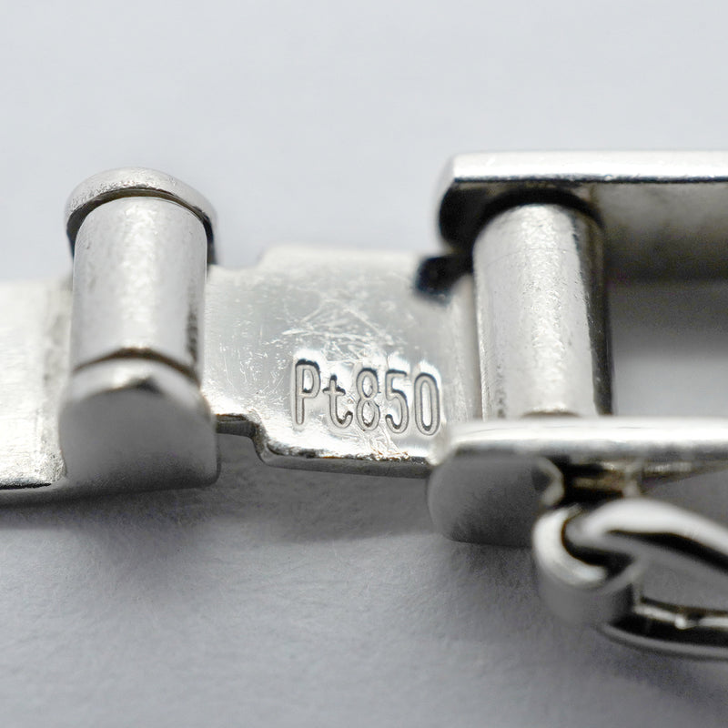 【6khh0003】喜平 ネックレス Pt850 プラチナ トリプル 12面 50.8cm 30.4g キヘイ【中古】メンズ レディース ユニセックス