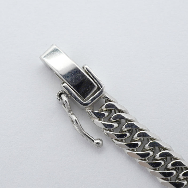 【6khh0004】喜平 ネックレス Pt850 プラチナ 6面 ダブル 50.3cm 30.5g キヘイ【中古】メンズ レディース ユニセックス
