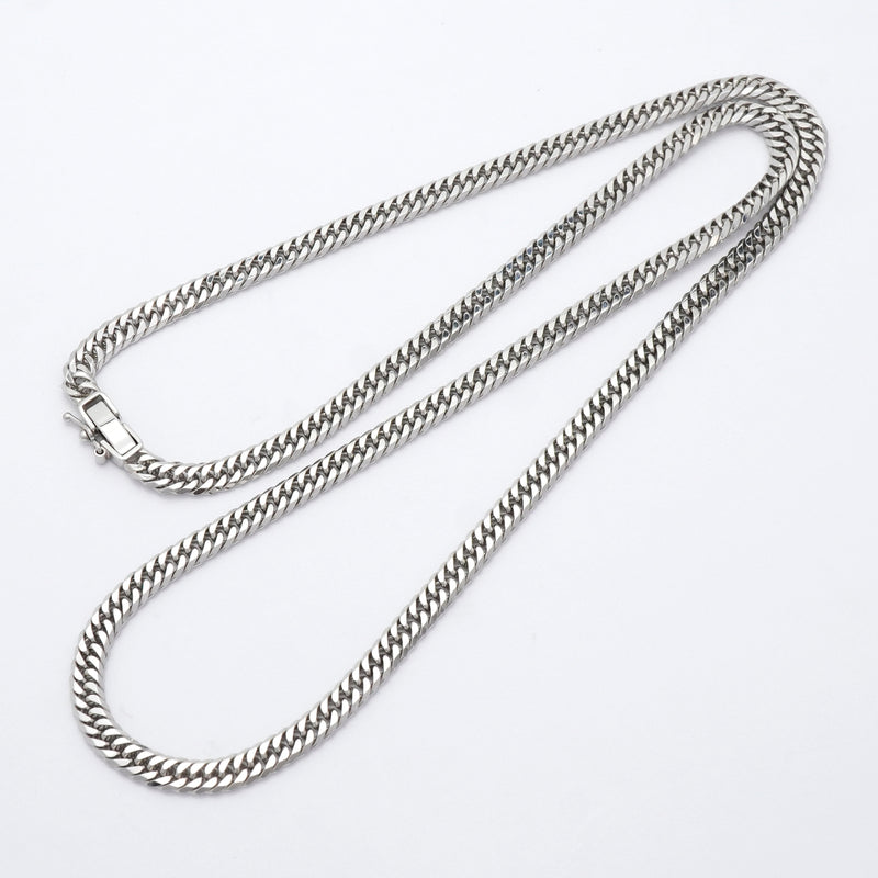 【6khh0004】喜平 ネックレス Pt850 プラチナ 6面 ダブル 50.3cm 30.5g キヘイ【中古】メンズ レディース ユニセックス