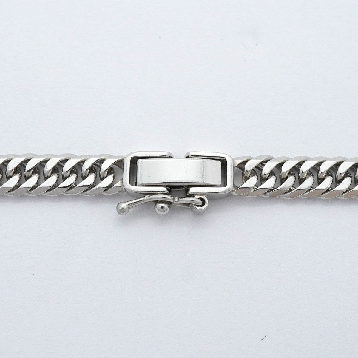 【6khh0004】喜平 ネックレス Pt850 プラチナ 6面 ダブル 50.3cm 30.5g キヘイ【中古】メンズ レディース ユニセックス