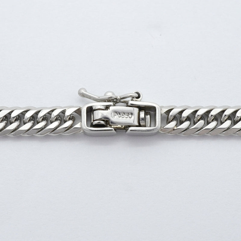 【6khh0004】喜平 ネックレス Pt850 プラチナ 6面 ダブル 50.3cm 30.5g キヘイ【中古】メンズ レディース ユニセックス