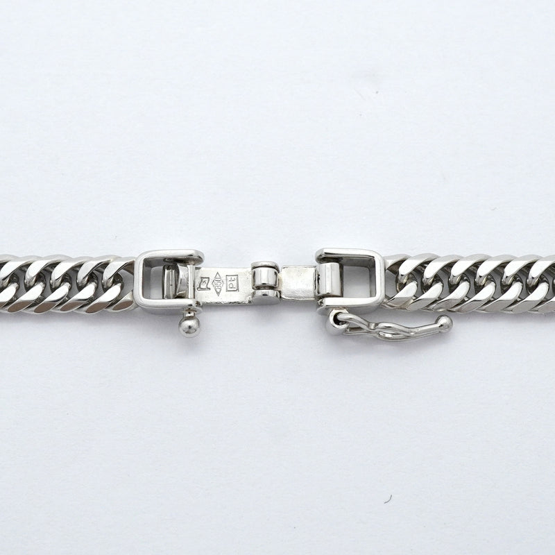 【6khh0004】喜平 ネックレス Pt850 プラチナ 6面 ダブル 50.3cm 30.5g キヘイ【中古】メンズ レディース ユニセックス