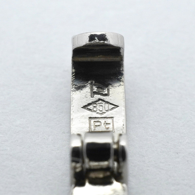 【6khh0004】喜平 ネックレス Pt850 プラチナ 6面 ダブル 50.3cm 30.5g キヘイ【中古】メンズ レディース ユニセックス