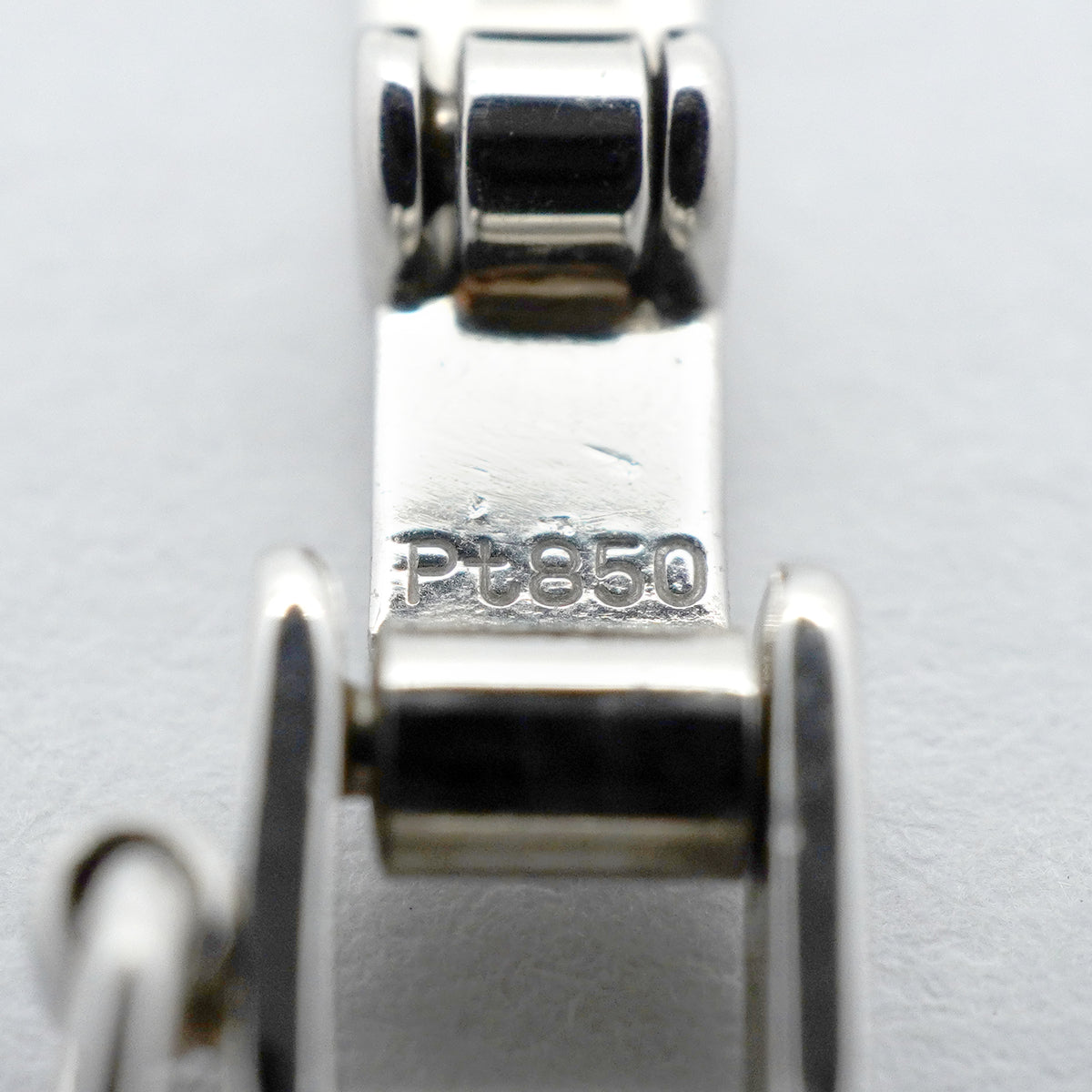 【6khh0005】喜平 ネックレス Pt850 プラチナ 6面 ダブル 40.1cm 20g キヘイ【中古】メンズ レディース ユニセックス
