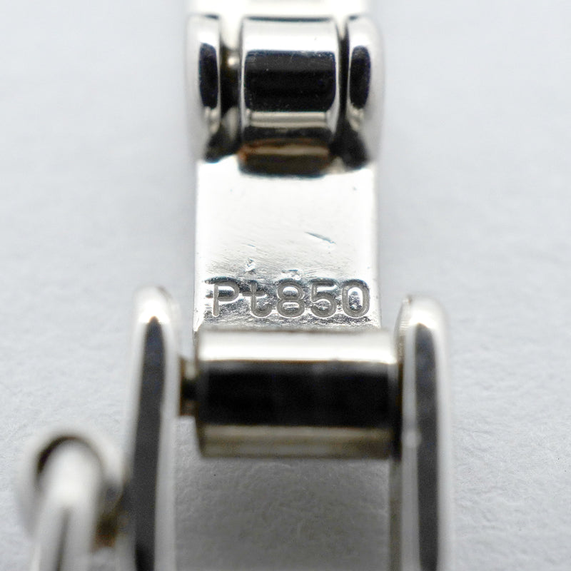 【6khh0005】喜平 ネックレス Pt850 プラチナ 6面 ダブル 40.1cm 20g キヘイ【中古】メンズ レディース ユニセックス