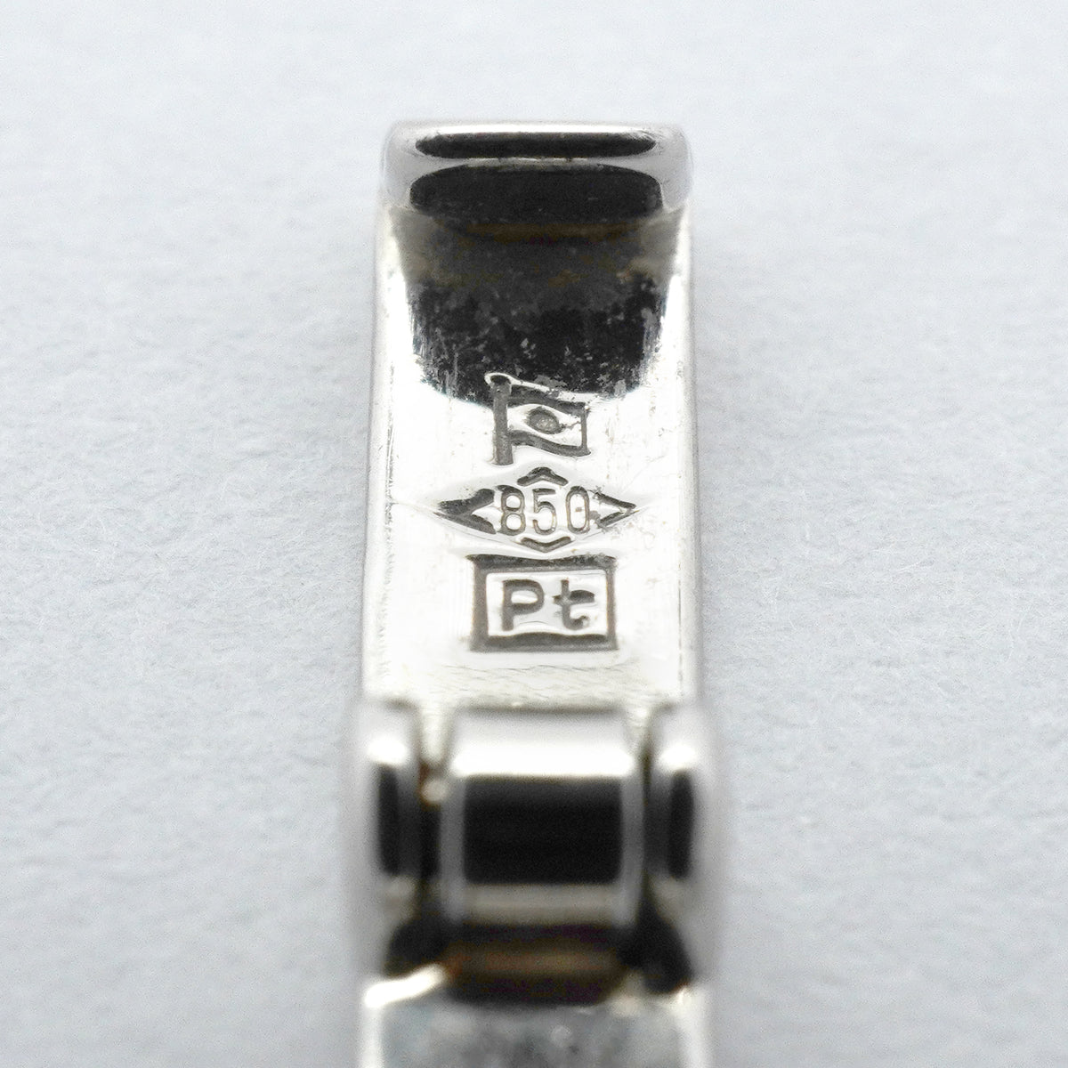 【6khh0005】喜平 ネックレス Pt850 プラチナ 6面 ダブル 40.1cm 20g キヘイ【中古】メンズ レディース ユニセックス