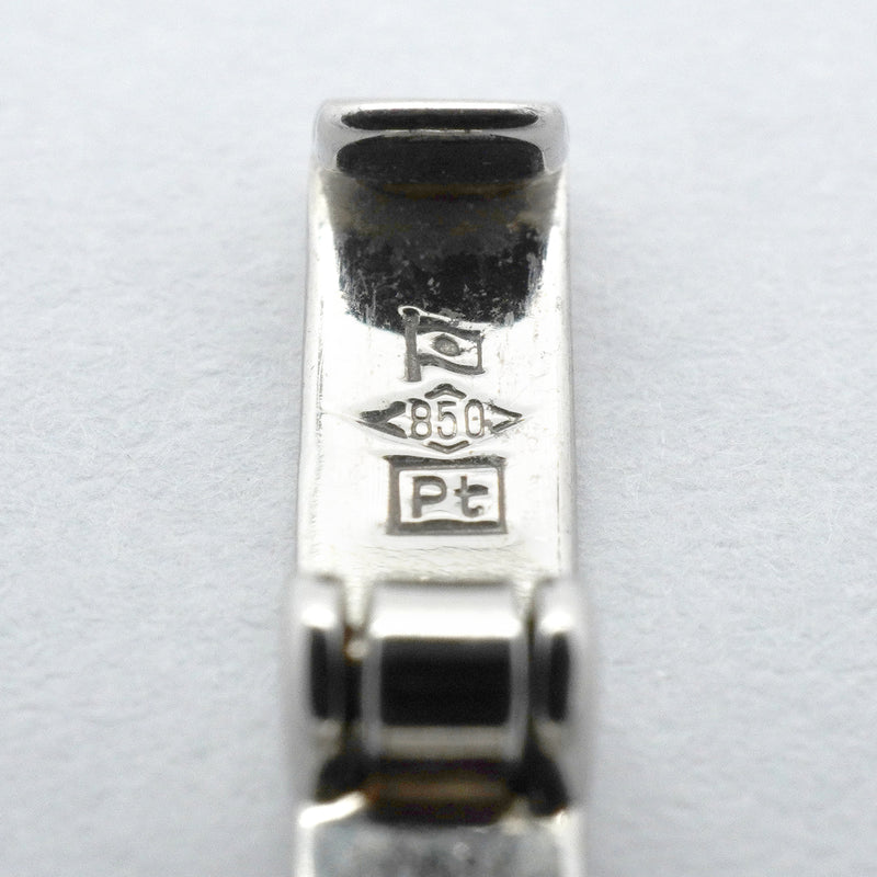 【6khh0005】喜平 ネックレス Pt850 プラチナ 6面 ダブル 40.1cm 20g キヘイ【中古】メンズ レディース ユニセックス