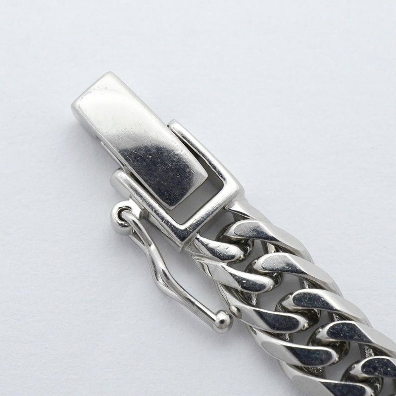 【6khh0006】喜平 ネックレス Pt850 プラチナ 6面 ダブル 45.4cm 46.4g キヘイ【中古】メンズ レディース ユニセックス